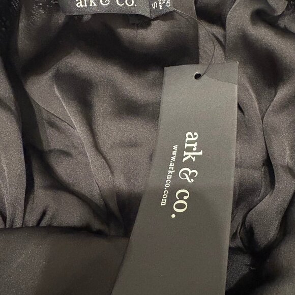 ARK & CO Sequin Dress S Small Rose Gold Silver Party Cruise Wedding Holiday - Picture 5 of 5